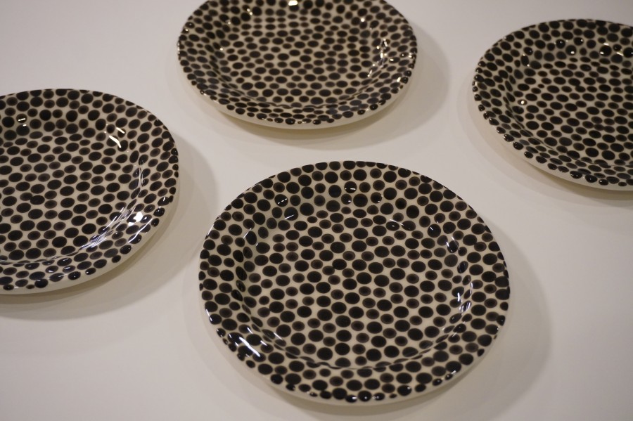 ERNESTA CERAMICS. desertinė lėkštutė