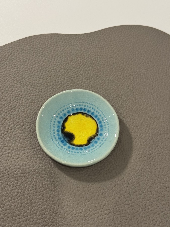 ERNESTA CERAMICS. mini spalvota lėkštutė