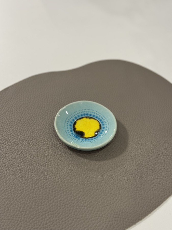 ERNESTA CERAMICS. mini spalvota lėkštutė