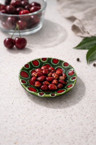 ERNESTA CERAMICS. mini spalvota lėkštutė