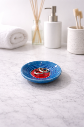 ERNESTA CERAMICS. mini spalvota lėkštutė