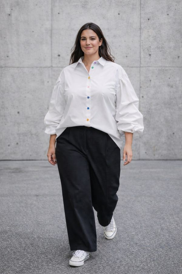 Go Mante. marškiniai balti 