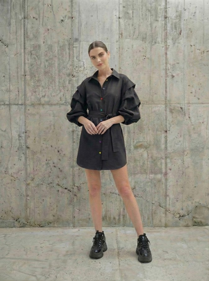 Go Mante. suknelė juoda