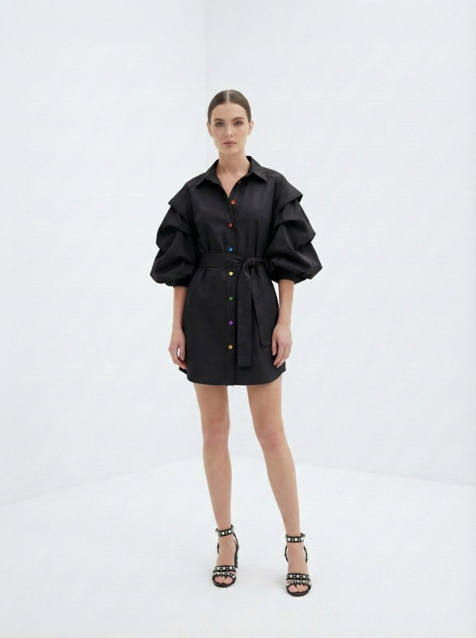 Go Mante. suknelė juoda