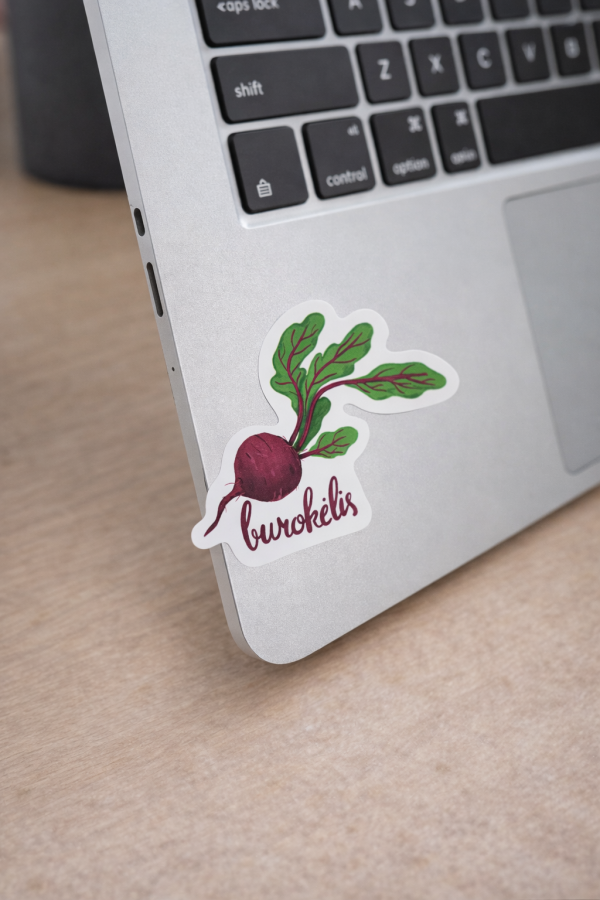 Justina Česnauskaitė. Lipdukų lapelis 