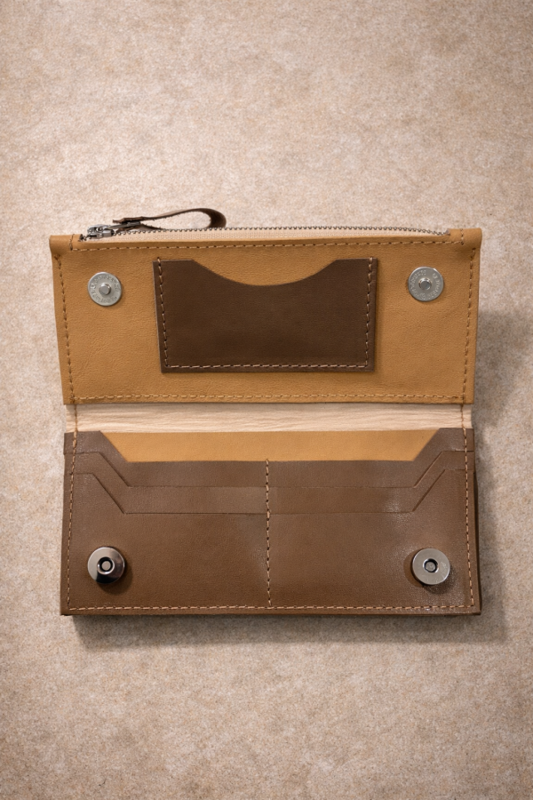 KARTU. Piniginė Gudobelė smėlio KARTU. Piniginė Gudobelė smėlio