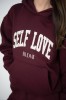 Mudvii. Džemperis su kapišonu self love Mudvii. Džemperis su kapišonu self love