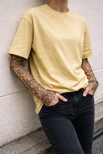 REVE ROSE. TIULIO RANKOVĖS gyvatės