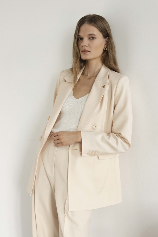 Robi agnes. SOPHIE švarkas Champagne