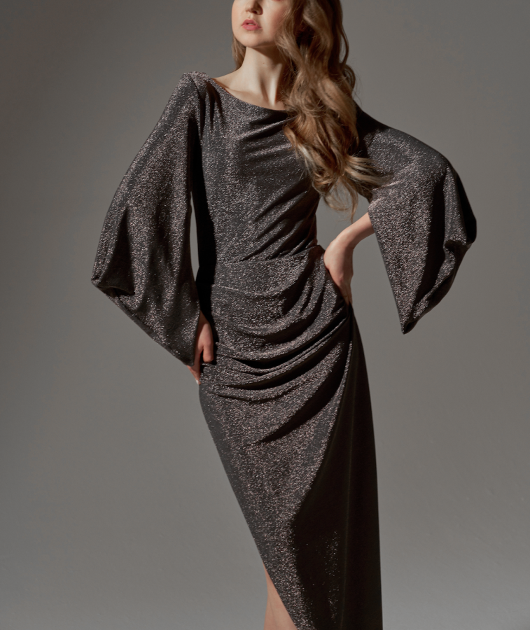 dzen. Sidabrinė suknelė