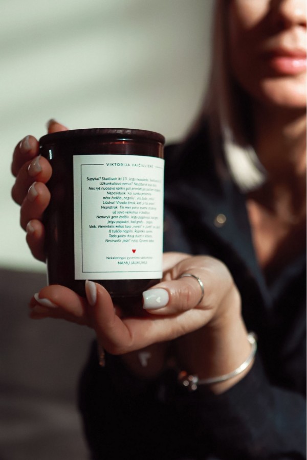 V&V. NAMŲ KVAPO ŽVAKĖ Kasdienybės taisyklės