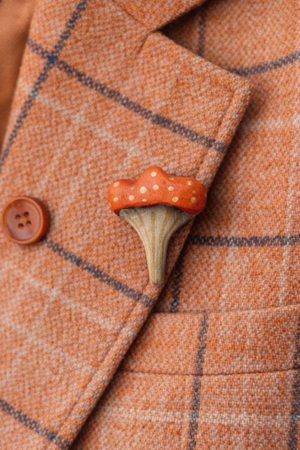 Wood life Jewellery. Chanterelles Ženkliukas