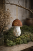 Wood life Jewellery. Kalėdinė dekoracija Mushroom