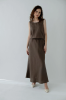 amber linen. CAROLINA lininis sijonas