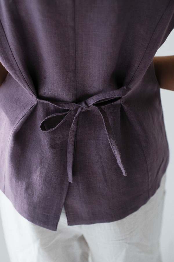 amber linen. Lininė liemenė JAVA *kitos spalvos