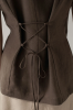 amber linen. LUXE lininė liemenė