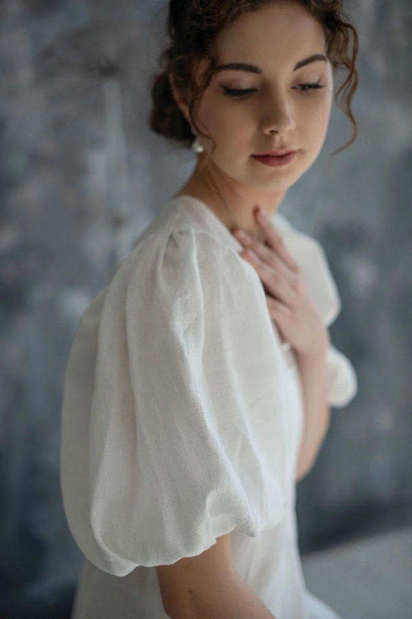 amber linen. Marbella lininė suknelė 
