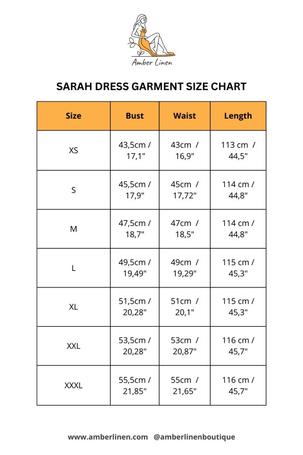 amber linen. Sarah midi lininė suknelė