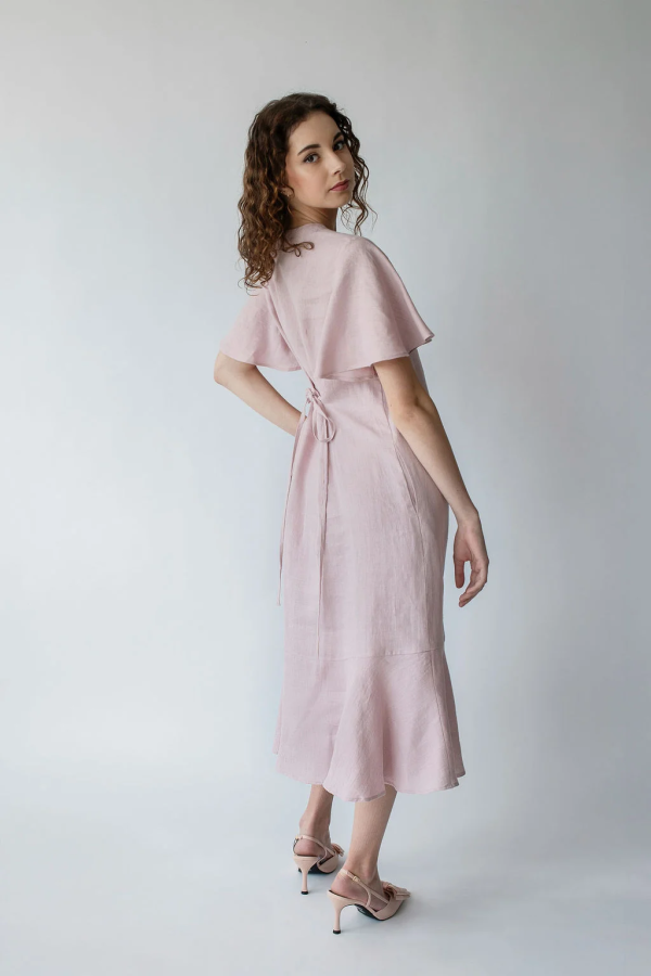 Amber linen. VIVIAN lininė suknelė