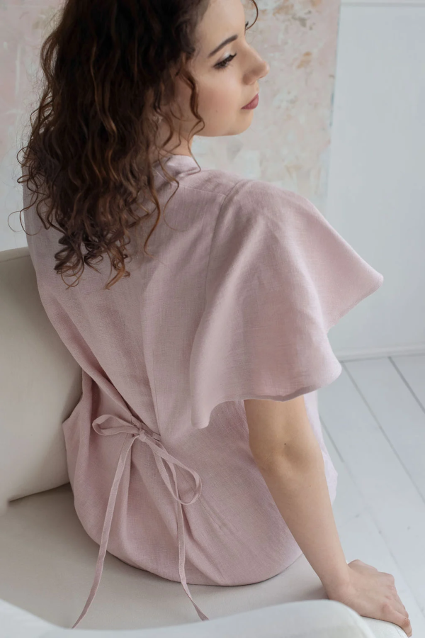 Amber linen. VIVIAN lininė suknelė