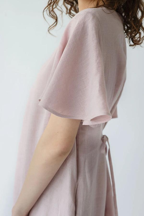 Amber linen. VIVIAN lininė suknelė