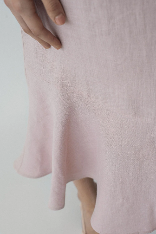 Amber linen. VIVIAN lininė suknelė