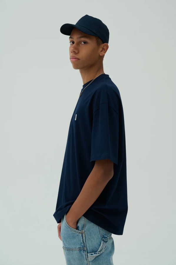 arelo. Marškinėliai Mėlyna Balta