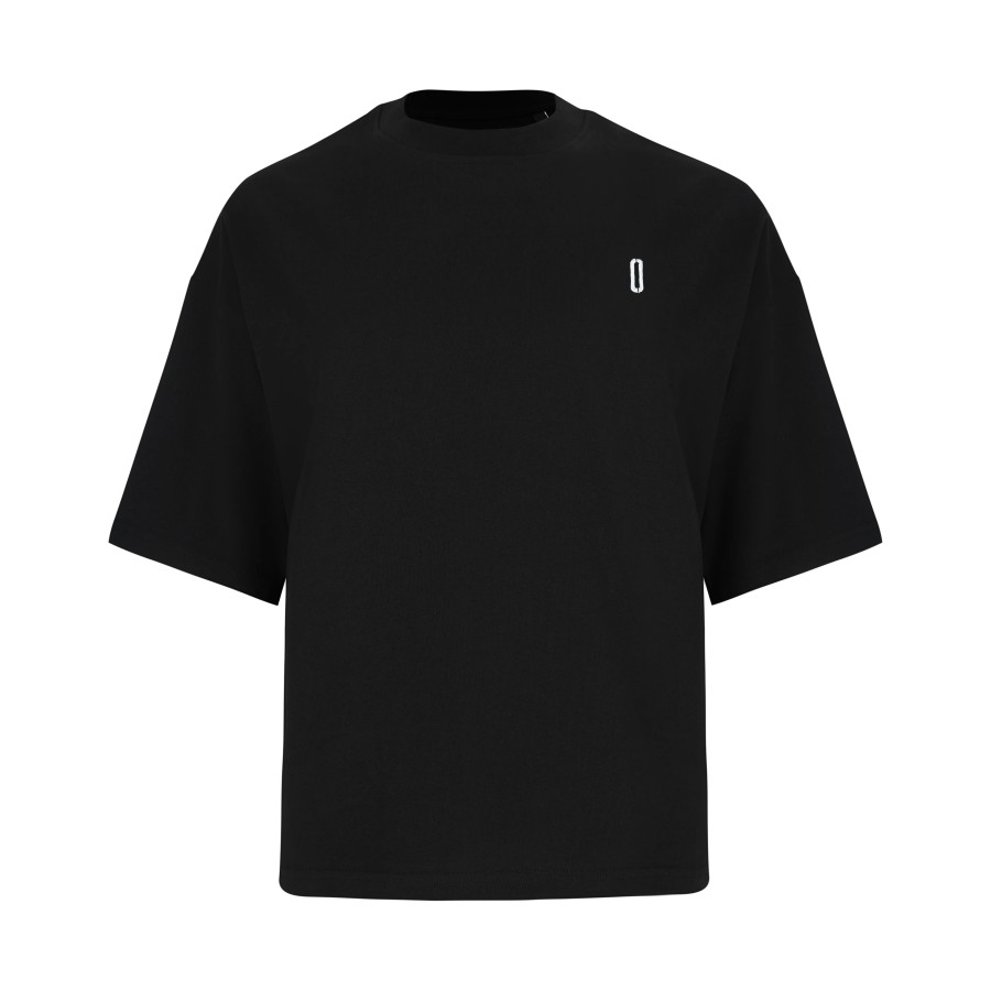 arelo. Marškinėliai moterims Juoda Balta arelo. Marškinėliai moterims Juoda Balta