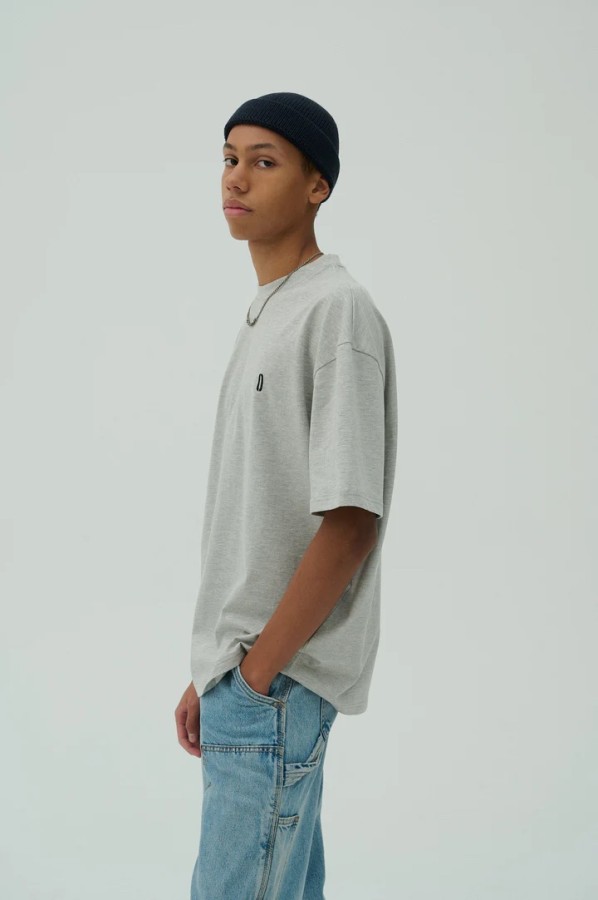 Arelo. Marškinėliai Pilka Juoda