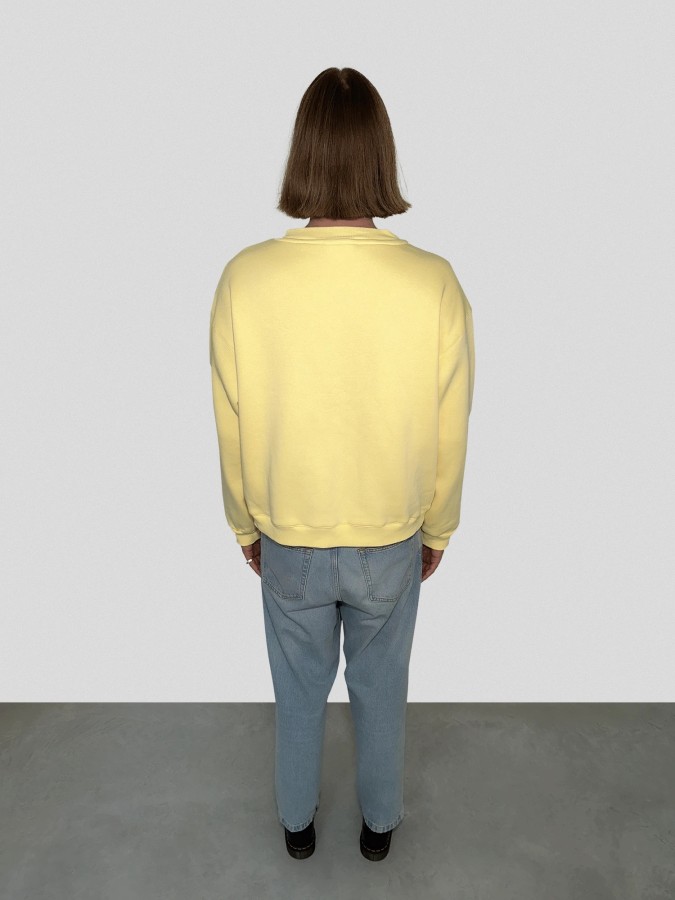 atletika. unisex VINTAGE Džemperis geltonas atletika. unisex VINTAGE Džemperis geltonas