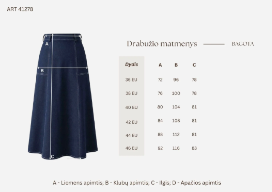 bagota. DŽINSINIS SIJONAS bagota. DŽINSINIS SIJONAS