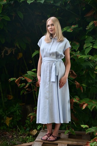 Bagota. LININĖ SUKNELĖ
