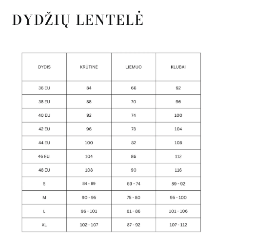 Bagota. LINO Žydros KELNĖS