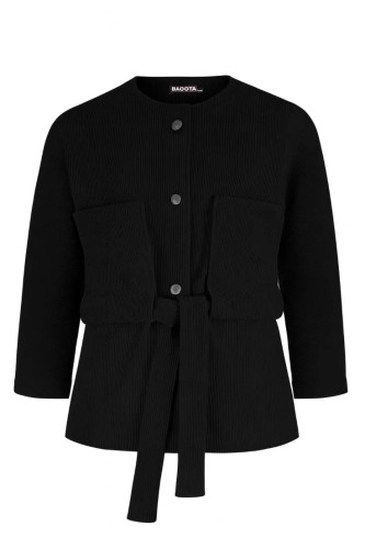 Bagota. TRIKOTAŽINIS ŠVARKAS SU DIRŽU IR KIŠENĖMIS 