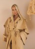 Bohomey. Soho lietpaltis su pelerina camel Bohomey. Soho lietpaltis su pelerina camel