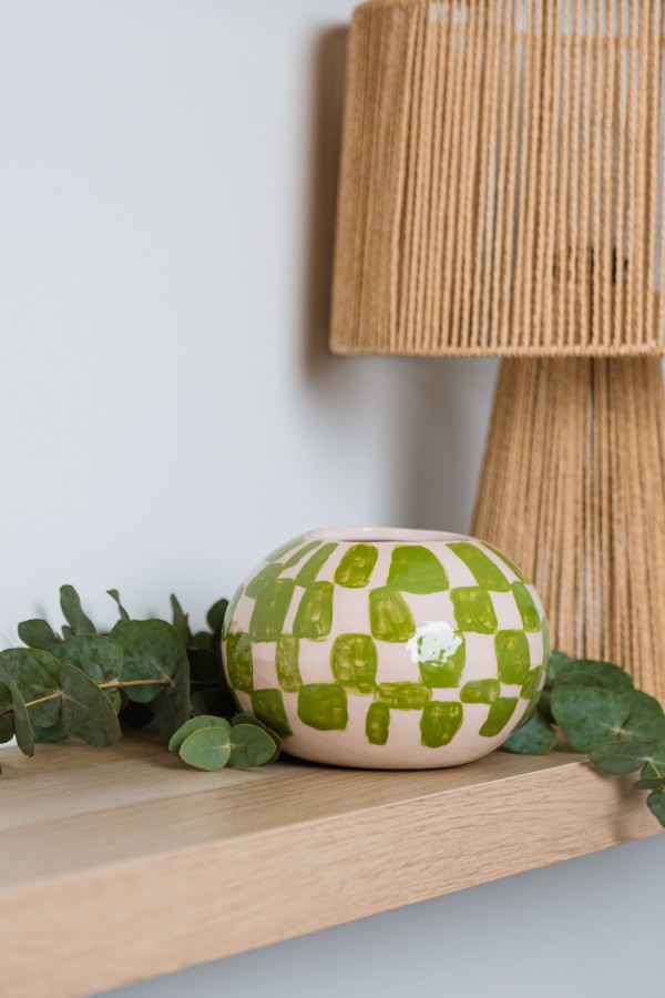 btrfl deco. apvali maža vaza