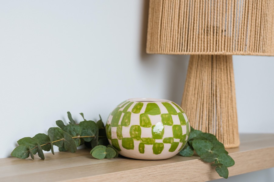 btrfl deco. apvali maža vaza