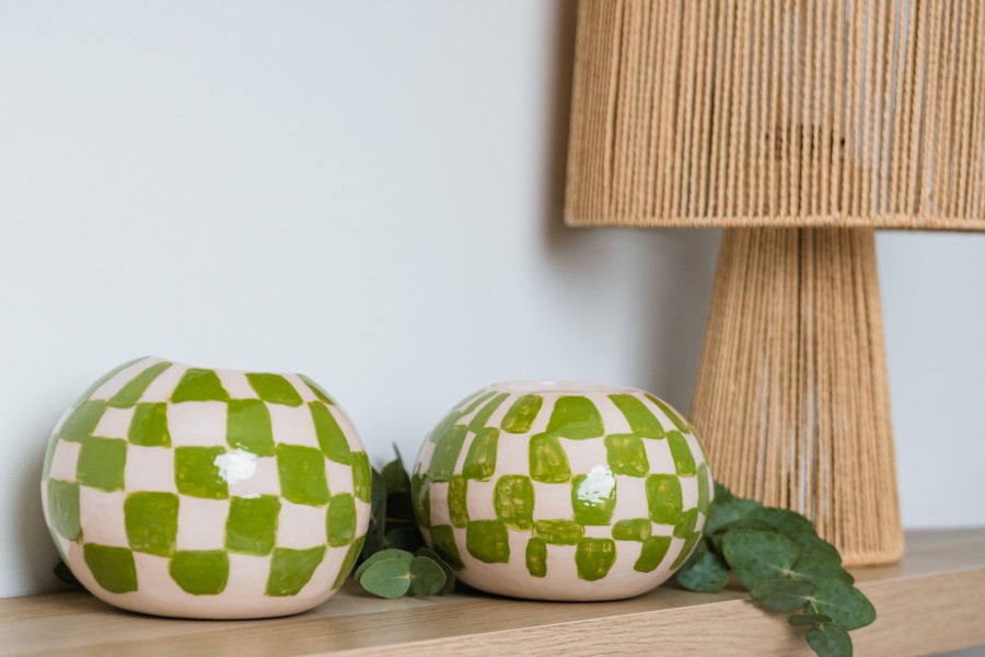 btrfl deco. apvali maža vaza