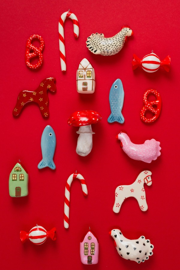 cute little things. Kalėdinė dekoracija žuvytė