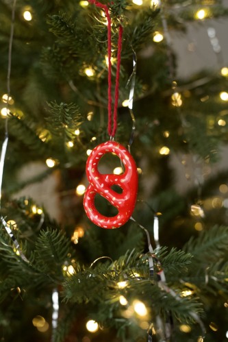 cute little things. Kalėdinė dekoracija riestainis