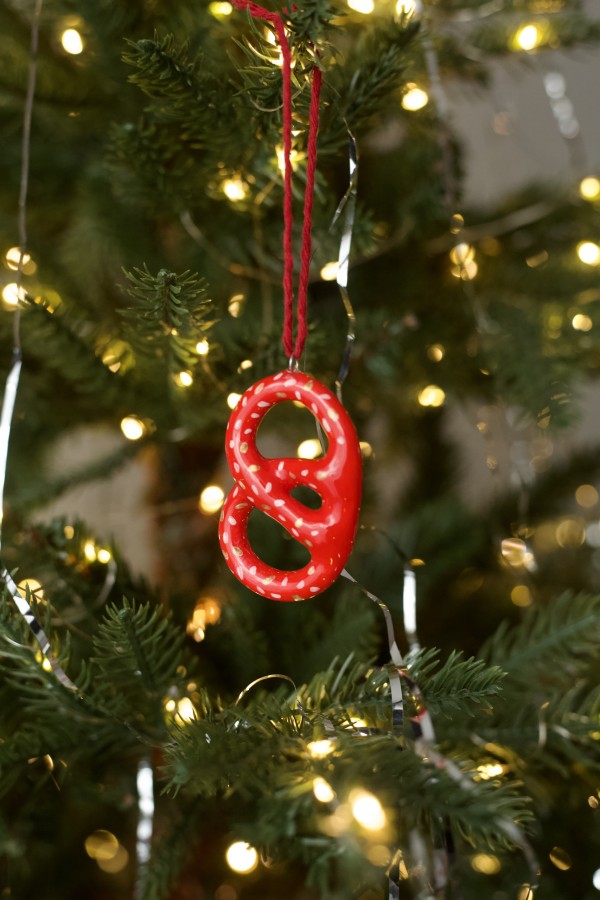 cute little things. Kalėdinė dekoracija riestainis