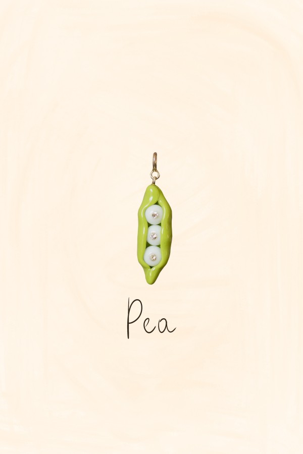 cute little things. Pakabukas žirnis