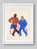 daukante. CHA CHA CHA print