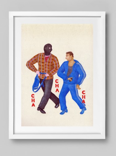 daukante. CHA CHA CHA print