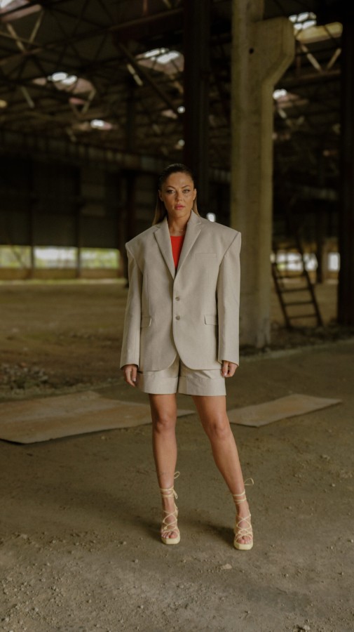 dey. Švarkas SOLO rustic