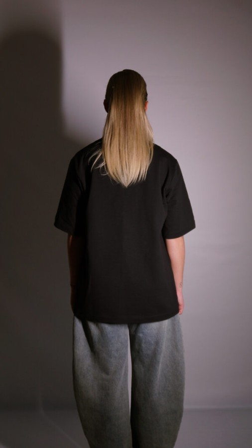 dey. unisex Marškinėliai MONI juodi