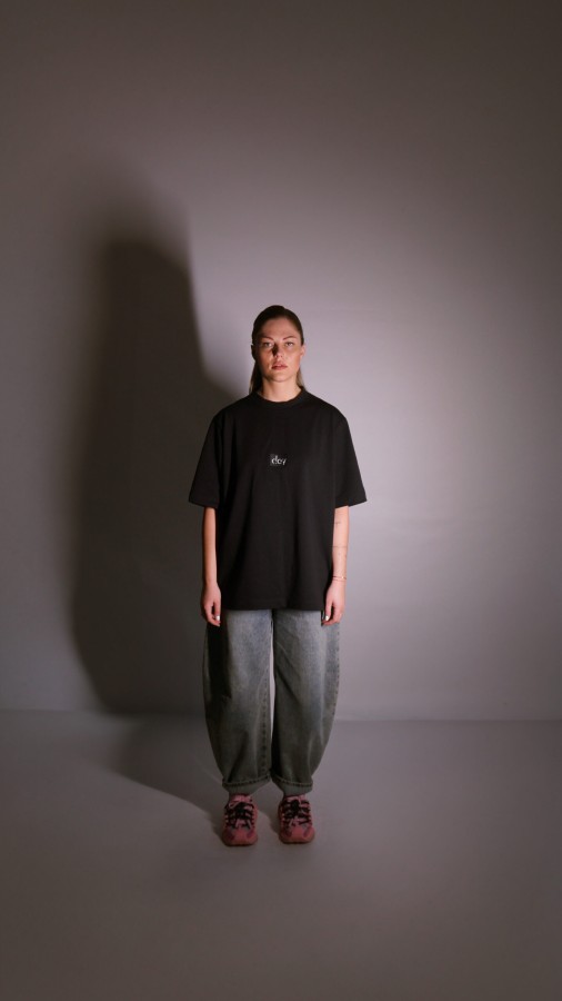 dey. unisex Marškinėliai MONI juodi