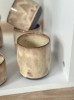 DOVI Designs. AMBER puodelis su įspaudais pirštams DOVI Designs. AMBER puodelis su įspaudais pirštams
