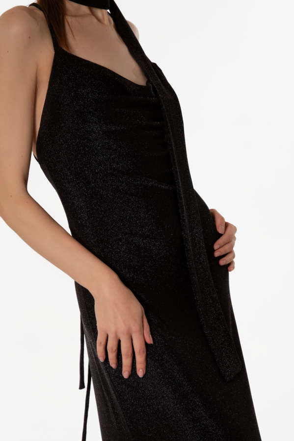 dzen. Suknelė su petnešėlėmis