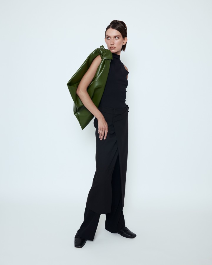 Emilija Jasiulyte. RESHIO Rankinė 01 žalia